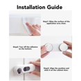 thumbnail image 4 of 5pcs Baby Safety Cabinet Locks 360 Degree Knob Easy Installation Child Proofing Drawers Locks, 4 of 4