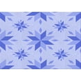 thumbnail image 1 of Ahgly Company Machine Washable Indoor Rectangle Transitional Sky Blue Area Rugs, 5' x 7', 1 of 7