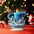 thumbnail image 1 of Placa acrílica de pie • Decoración de escritorio 2D • Cartel navideño con árbol de Navidad y ángel • 9,84x9,65x3,14 pulgadas • Adorno festivo para el hogar y la oficina, 1 of 6
