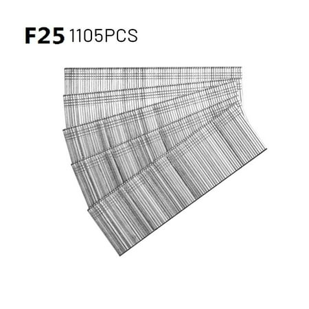 

BAMILL 1105pcs F15/F20/F25/F30 Straight Brad Nails For DIY Home/Gardening Woodworking