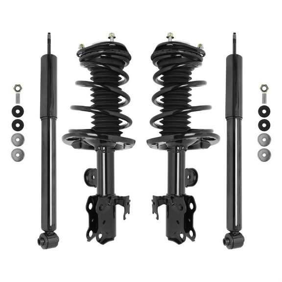 Front & Rear Complete Strut Assembly Shock Kit Compatible for 2011-2016 Scion TC