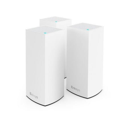 Linksys - Atlas 6 WiFi 6 Router AX3000 Dual-Band WiFi Mesh Wireless Router (3-pack) - White