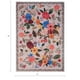 thumbnail image 5 of Alfombra GRAMBET Floral Boho de 5 x 8 pies, ultrafina, de color beige suave, 5 of 6