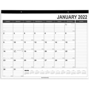 Paperage Wall and Desk Calendar 2022, 12 Months, 22" x 17"
