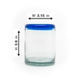thumbnail image 2 of Set de vasos EMPORION de vidrio reciclado soplado a mano, 300 ml, 2 of 9
