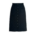 thumbnail image 6 of Bovxnpu Women Skirt Women's Winter Warm Skirt Puffer Skirt Elastic Waist Stretchy Long Skirt Beach Vacation Summer Outfits, 6 of 7