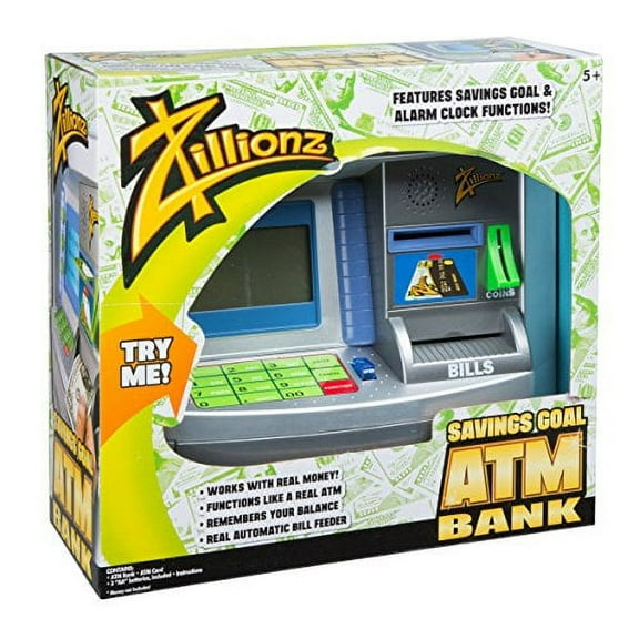 Zillionz Electronic Deluxe ATM Machine Savings Bank, Piggy Bank