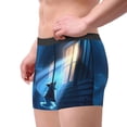 thumbnail image 2 of Xecao A Wolf Barks Out A Window Print Men's Underwear Boxer Briefs,Breathable Choice for Men's Underwear-XX-Large, 2 of 5