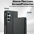 thumbnail image 5 of Flip Wallet Case for Samsung Galaxy A54 5G with Credit Card Slot, PU Leather Slim Phone Case for Women Men with Stand Shockproof Protective Back Cover for Samsung Galaxy A54 5G, Black, 5 of 6
