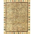 thumbnail image 1 of Ahgly Company Indoor Rectangle Abstract Mustard Yellow Abstract Area Rugs, 5' x 8', 1 of 6