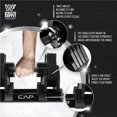 thumbnail image 4 of WF Athletic Supply Adjustable Dumbbell with Anti-Slip Turning Handle and Dumbbell Tray, Quick Weights Select, Suitable for Men and Women, 12.5LB / 25LB / 50LB / 55LB Size Options Available, 4 of 9