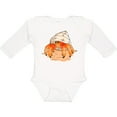 thumbnail image 3 of Inktastic Cute Hermit Crab on Beach Boys or Girls Long Sleeve Baby Bodysuit, 3 of 5