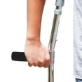 thumbnail image 4 of HINTRMENT 2Pcs Black NBR Walker Grip Cushion For Enhanced Control With Crutch Handle Replacement, 4 of 7