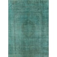 thumbnail image 1 of Ahgly Company Indoor Rectangle Mid-Century Modern Greenish Blue Green Oriental Area Rugs, 5' x 8', 1 of 6