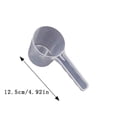 thumbnail image 3 of Eqslft 4 Pack Plastic Tablespoon Scoop,15/25/50/100ml Capacity,Long Handle,Gram Measuring Scoops for Coffee Tea Protein Spices Pet Food Dry Goods, 3 of 4