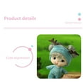 thumbnail image 7 of 3.5 Inch Soft PVC Doll with Clothes, Cute Small Doll Toy for Girls, Pretend Play Accessory, Detachable Outfit, Washable, Perfect Gift for Toddlers, 7 of 7