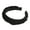 Black, variant on Headbands for Women Flannel Knotted Twist Facial Wash Casual Hair Accessories Headband