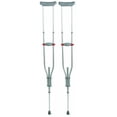 thumbnail image 1 of Muletas Medline Quick-Fit, capacidad de peso de 300 lb, 1 par, 1 of 2