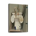 thumbnail image 1 of Eye-Catching 12x16 Framed Canvas Print - Vintage Rustic Things Neutral Painting, Skillfully Designed by Artist, 1 of 7