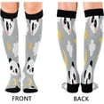 thumbnail image 2 of Coolnut 1 Pack Cute Panda Compression Socks for Women Men Knee High Stocking for Running,Athletic,Medical, 2 of 6