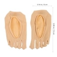thumbnail image 2 of 2 Pairs Lady Thin Shallow Mouth Toe Socks Full Five Finger Socks Invisible Socks, 2 of 4