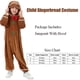 thumbnail image 1 of Mono unisex para niños con forma de galleta de jengibre, elfo ayudante de Papá Noel, disfraz de muñeco de nieve rojo de Papá Noel, traje de Año Nuevo 2024, 1 of 5