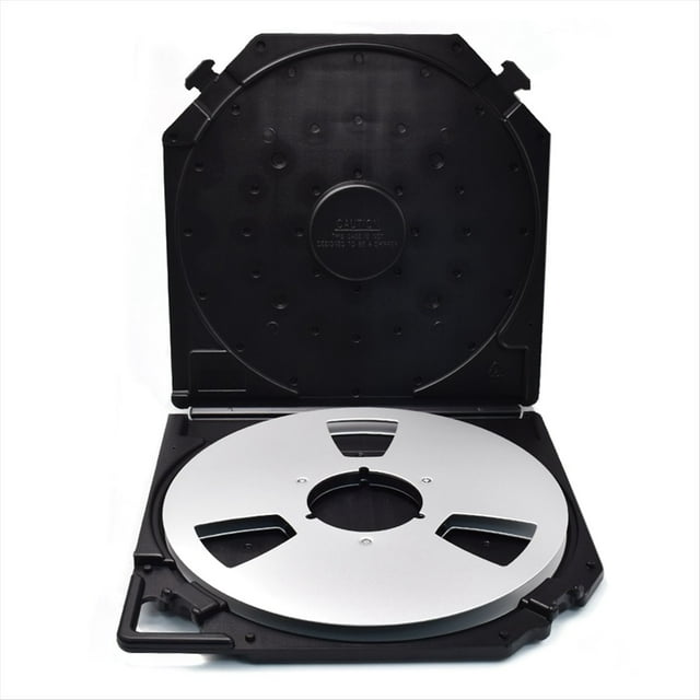 Caja de Almacenamiento para Carretes de Recogida Vacíos de 10 Pulgadas. Estuche de Transporte con Protección para Cintas de Sonido de 10 Pulgadas. B
