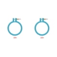 thumbnail image 3 of ZheElen Plastic Cross Stitch Machine Embroidery Hoops Ring Sewing Needle craft Tools Random Color 10 Inches 2Set, 3 of 6