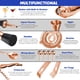 thumbnail image 3 of Touch of Mixology El Kit de Barman de Acero Inoxidable de 14 Piezas Incluye Coctelera (Oro Rosa), 3 of 7