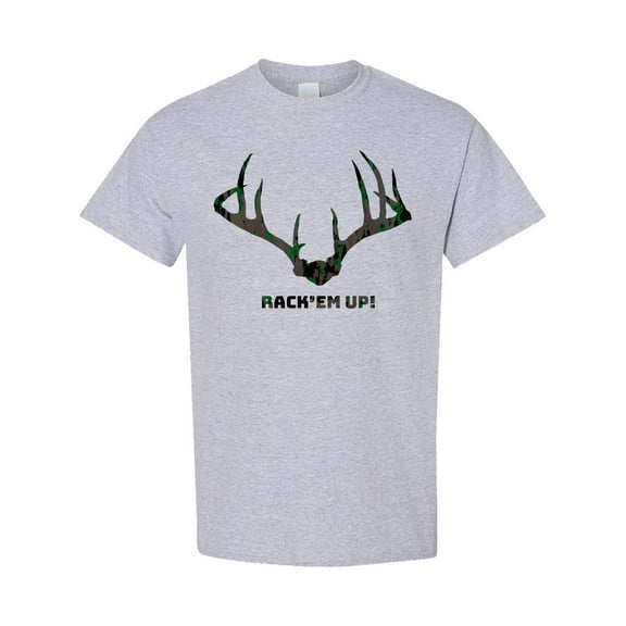Inktastic Rack 'em Up in Camo T-Shirt