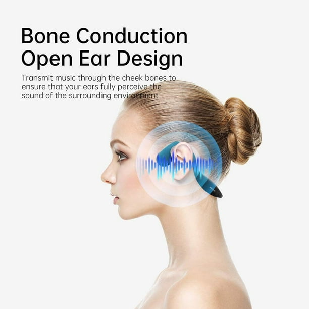 Bone Conduction Headphones Ralyin Open Ear Wireless Bluetooth