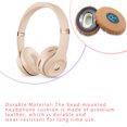 thumbnail image 4 of Methold 1 par de cojines para auriculares, almohadillas para los oídos, auriculares profesionales de cuero, reemplazo transpirable para Relojes inteligentes Caqui, 4 of 6