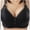 Black, variant on Homenesgenics Bras for Women Plus Size Women's Bra Wire Free underwear one-Piece Bra Everyday underwear