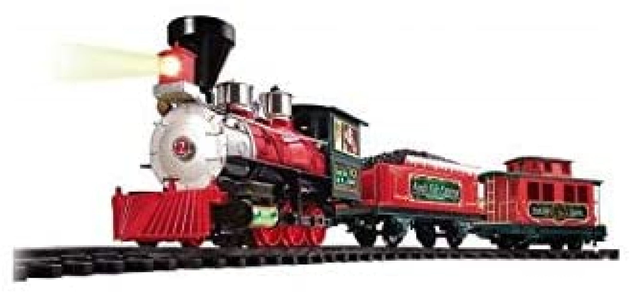 large christmas train set