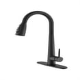 thumbnail image 2 of Cfowner Stainless Steel Kitchen Sink Faucet, Commercial Faucets with Pull Down Sprayer, Single Handle Faucet, Single Hole Deck Mount, 2 of 8