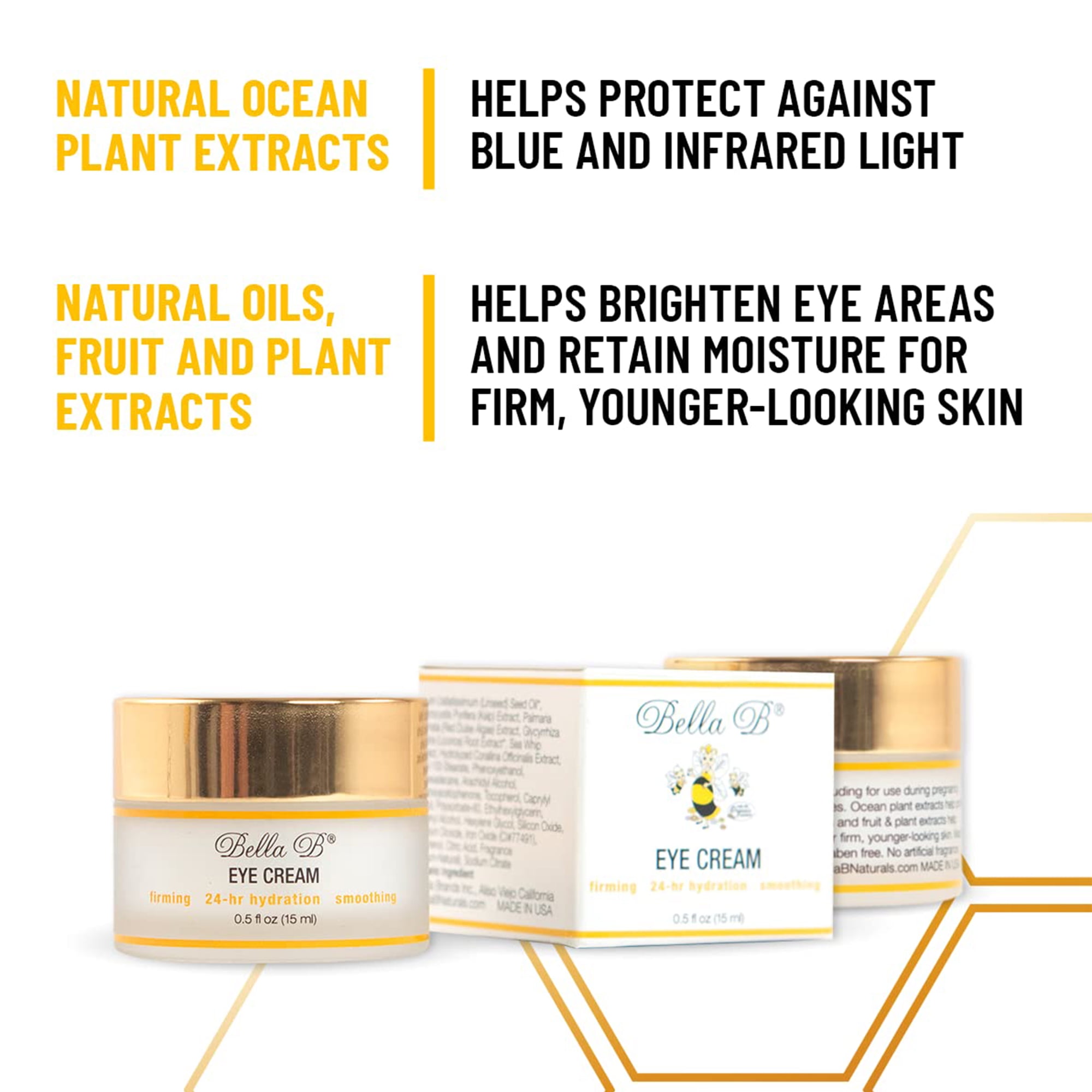 BELLA B Face Cream 1.7 oz Jar - Facial Glow - Pregnancy Skincare - All Natural Face Moisturizer - Organic Face Cream - Prenatal Skin Care - Organic Facial Moisturizer for Sensitive Skin