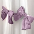 thumbnail image 4 of Ohmyroo Bow Design Curtain Tiebacks Clip, Decorative Curtain Hold Backs, Living Room Window Treatment Accessory, Home Decor Clip, 4 of 6