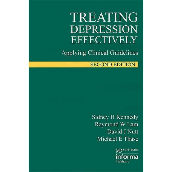 Treating Depression Effectively: Applying Clinical Guidelines, (Paperback)