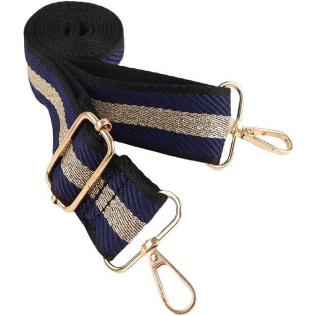 LinYooLi Bandoulière de Remplacement Réglable, Sangles de Bagage, Ceinture Bandoulière en Toile pour Sac à Main, Sangle de Sac à Main pour Femmes (Style A 119)