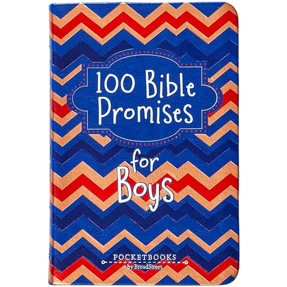 100 Bible Promises for Boys: Pocketbooks by Broadstreet, (Hardcover)