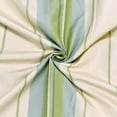 thumbnail image 2 of Home Soft Things 2 Piece Convent Garden Curtain Set - Green Stripe - 54" x 84", 2 of 5