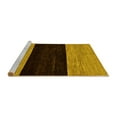 thumbnail image 2 of Ahgly Company Machine Washable Indoor Rectangle Abstract Yellow Modern Area Rugs, 7' x 10', 2 of 4