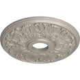 thumbnail image 3 of Ekena Millwork 16 1/2"OD x 3 5/8"ID x 1 1/8"P Apollo Ceiling Medallion (Fits Canopies up to 5 5/8"), Hand-Painted Pearl White, 3 of 6