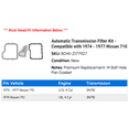 thumbnail image 2 of Automatic Transmission Filter Kit - Compatible with 1974 - 1977 Nissan 710 1975 1976, 2 of 2