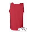 thumbnail image 3 of Gildan - Ultra Cotton® Tank Top - 2200 - 3 Pack - Multi-Pack - Red - Size: 2XL, 3 of 3