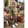 thumbnail image 5 of Boys 2-piece Outfit, Long Sleeve Dogs Sweatshirt with Camouflage Sweatpants, 5 of 10