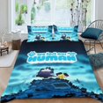 thumbnail image 2 of Perdimos a Nuestro Humano Conjunto de sábanas temático, trío de piezas, cómodo y amigable con la piel, diseño único, regalo de decoración para el hogar para familiares, amigos y fans,140cm *210cm, 2 of 6