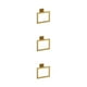 thumbnail image 3 of Juego de Accesorios para Baño Barra de Toalla Sin Perforar Bewildely, 3 of 6