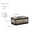 B-2B-home supplies, variant on LEFTHIGH Home 7 Sizes PP Plastic Foldable Storage Box Transparent Clothing Sorting Organizer Bag with Double Zipper Various Sizes Christmas Ornaments