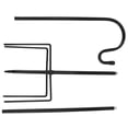 thumbnail image 5 of Shepherd's Hooks, 4Pack Shepherd Hook Made of Metal for Outdoor Bird Feeders Hanger, Solar Lights, Christmas Lights, 5 of 5